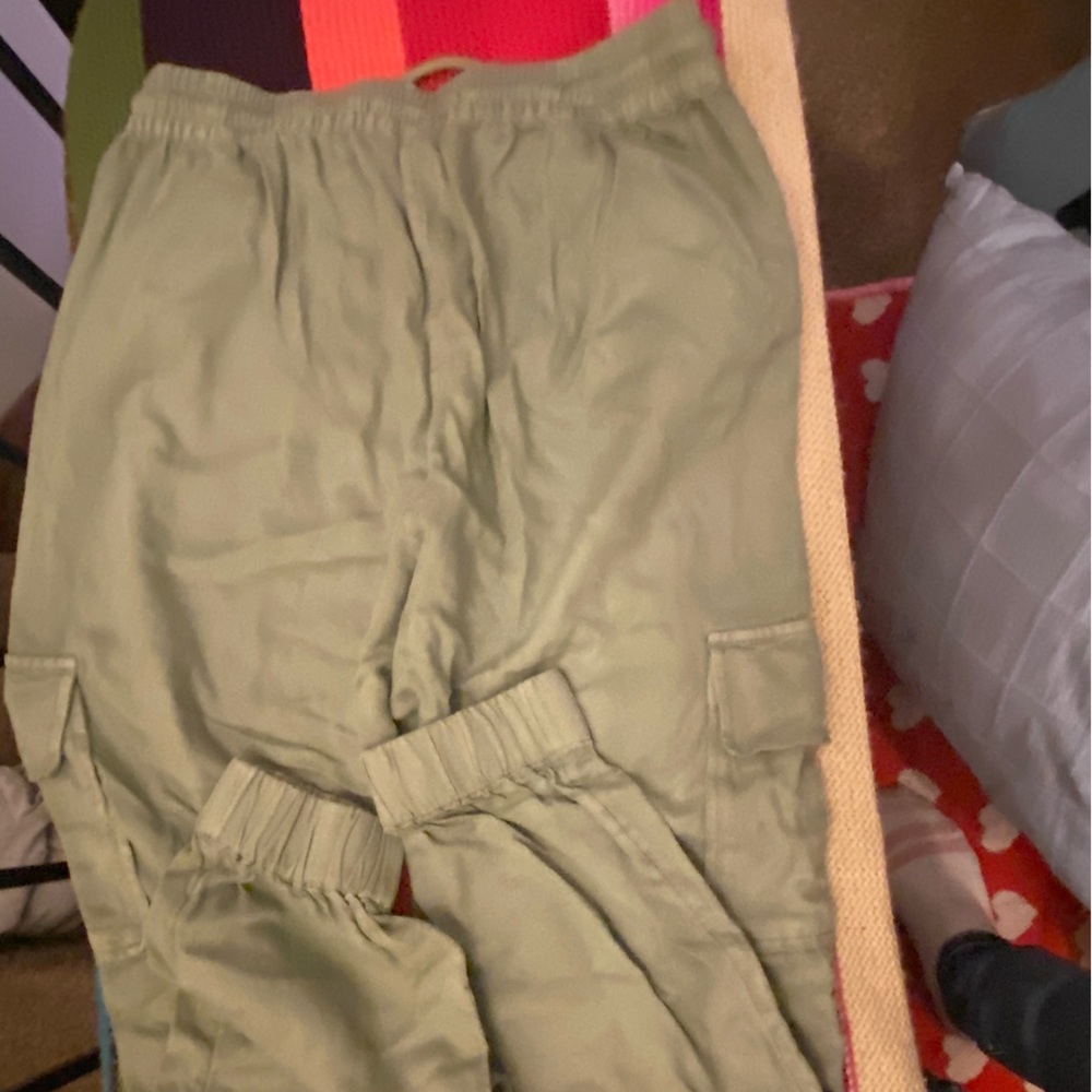 Drawstring Cargo Pants - image 2
